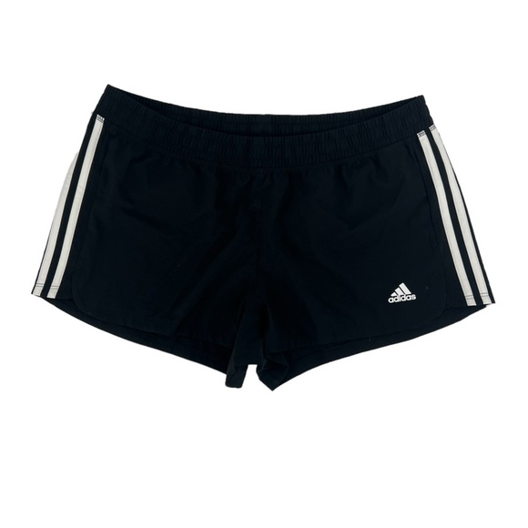 adidas Black Dri Fit Climalite Athletic Shorts Size Large Women’s - Picture 1 of 5